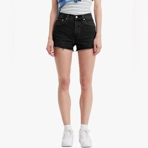 Levi's Women's 501 Original Shorts - lunar black - 28